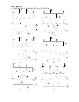 Bài tập Cơ học máy - Chương 2 (Có lời giải)