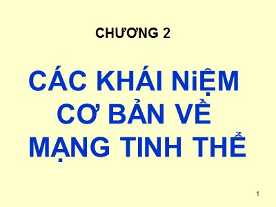 Bài giảng Cơ sở khoa học vật liệu - Chương 2: Các khái niệm cơ bản về mạng tinh thể