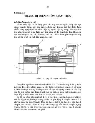 Giáo trình Điện công nghiệp - Chương 2: Trang bị điện nhóm máy tiện - Nguyễn Bê