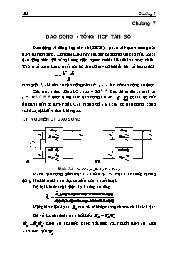 Giáo trình Mạch điện tử thông tin - Chương 7: Dao động-Tổng hợp tần số