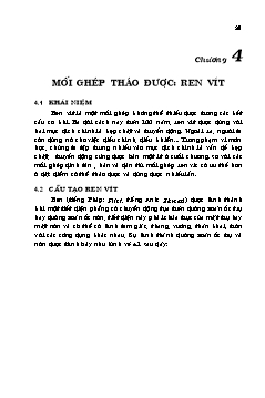Bài giảng Vẽ kỹ thuật cơ khí - Chương 4: Mối ghép tháo được: Ren vít