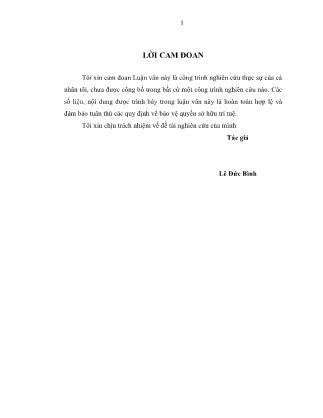 Luận văn Hoàn thiện cơ cấu tổ chức bộ máy Công ty TNHH MTV Xăng dầu Hàng không Việt Nam