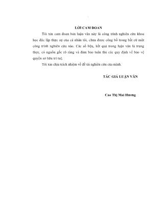 Luận văn Kế toán doanh thu, chi phí và xác định kết quả kinh doanh tại Công ty TNHH một thành viên Hồng Kông Sơn La
