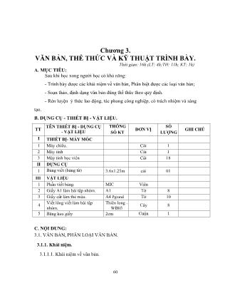 Bài giảng Nghiệp vụ hành chính văn phòng (Phần 2)