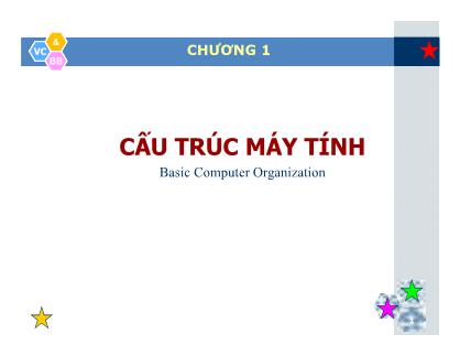 Bài giảng Nhập môn tin học 2 - Chương 1: Cấu trúc máy tính (Basic Computer Organization)