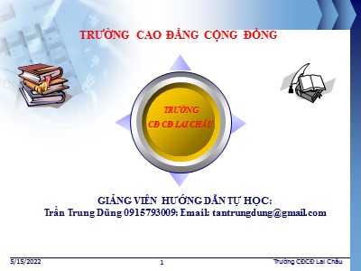 Bài giảng Tin học - Chương V: Học bổ trợ tìm kiếm internet