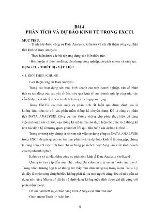 Bài giảng Tin học kế toán (Phần 2)