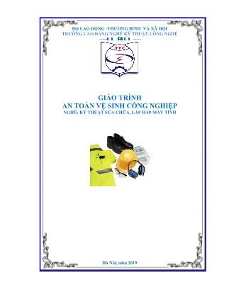 Giáo trình An toàn vệ sinh công nghiệp (Trình độ: Trung cấp) - Nguyễn Thị Kim Dung