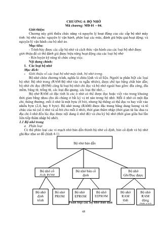 Giáo trình Điện tử cơ bản và máy tính (Phần 2)