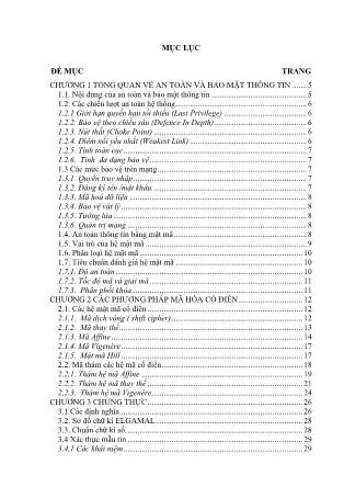 Giáo trình môn An toàn và bảo mật thông tin