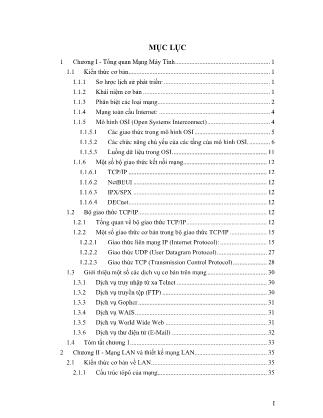 Giáo trình Thiết kế LAN, WAN