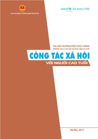 Tài liệu Công tác xã hội với người cao tuổi