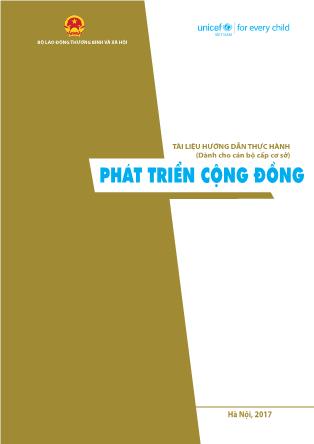 Tài liệu Phát triển cộng đồng