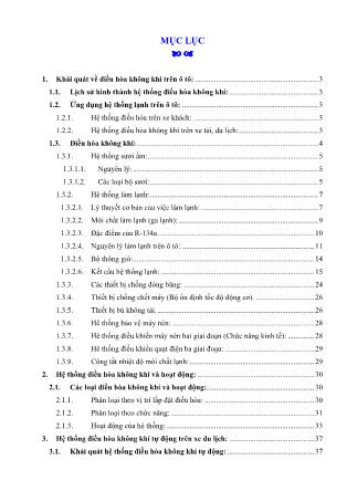 Giáo trình Hệ thống điều hòa không khí tự động - Nghề Kỹ thuật máy lạnh và điều hòa không khí