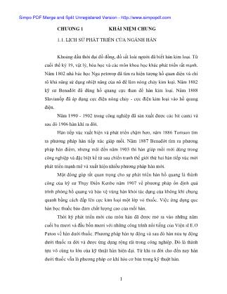 Giáo trình Nghề Hàn